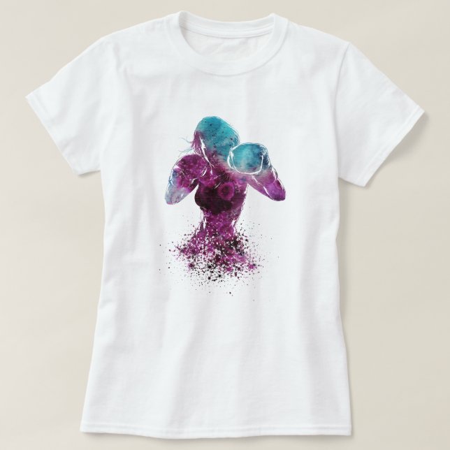 Female Boxer T-Shirt (Design Front)