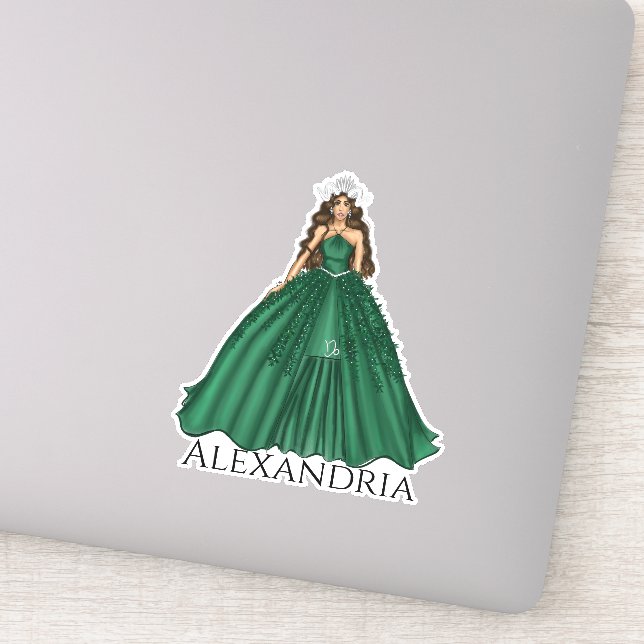 Female Capricorn Goddess Custom Name  (Detail)