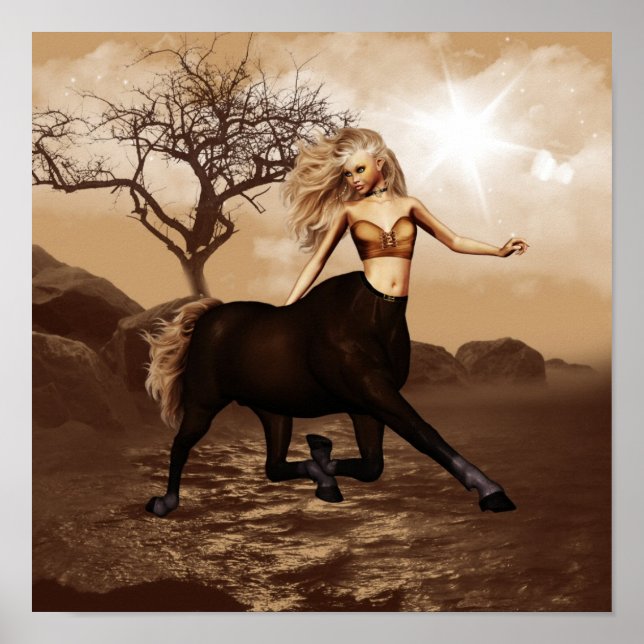 Female Centaur Posters (Front)