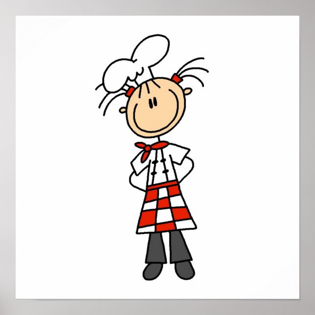 Female Chef Poster (Front)