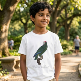 Female Cuban Amazon Parrot, Amazona Leucocephala T-Shirt