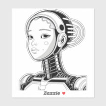 Female Cyborg or Alien Character
