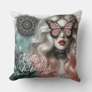Female Daily Affirmation  Cushion