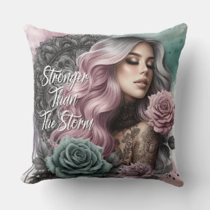 Female Daily Affirmation Cushion