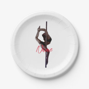 Female Dancer Thunder_Cove Paper Plate