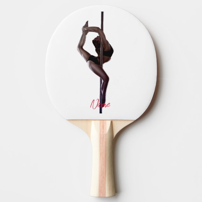 Female Dancer Thunder_Cove Ping Pong Paddle (Front)