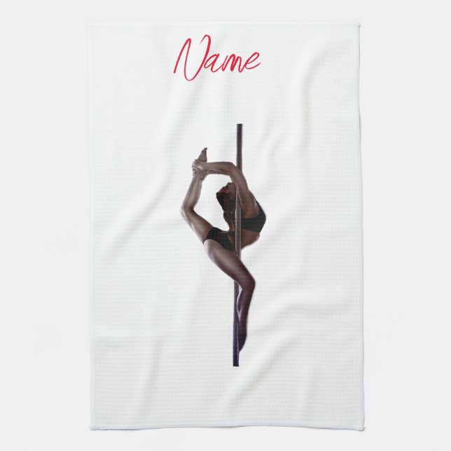 Female Dancer Thunder_Cove  Tea Towel (Vertical)