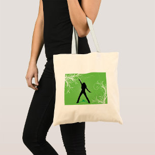 Female Dancing Tote Bag