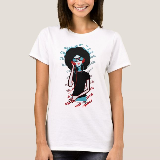 Female DJ T-Shirt (Front)