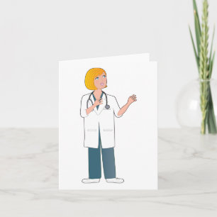 Female Doctor Card