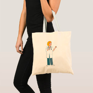 Female Doctor Tote Bag