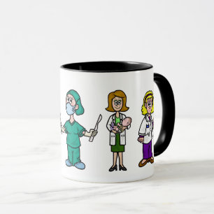 Female Doctors Coffee Mug