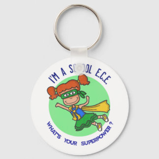 (female) EARLY CHILDHOOD EDUCATOR keychain