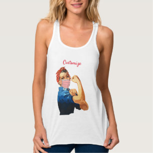 Female Empowerment Mask Thunder_Cove Singlet