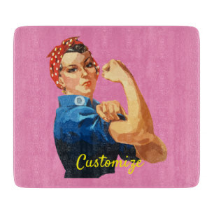 Female Empowerment Thunder_Cove  Cutting Board