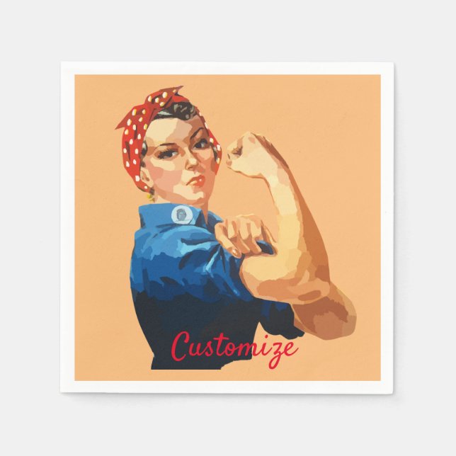 Female Empowerment Thunder_Cove  Napkin (Front)