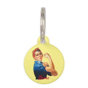 Female Empowerment Thunder_Cove Pet Tag