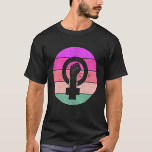 Female Equality Feminist Symbol Empowerment Femini T-Shirt