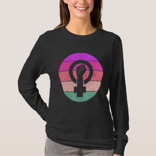 Female Equality Feminist Symbol Empowerment Femini T-Shirt