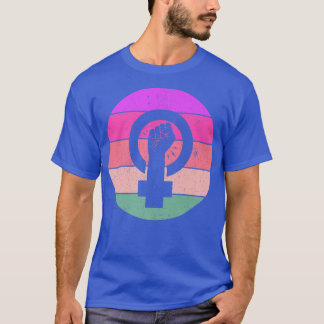 Female Equality Feminist Symbol Empowerment Femini T-Shirt