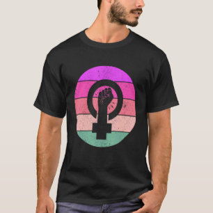 Female Equality Feminist Symbol Empowerment Femini T-Shirt