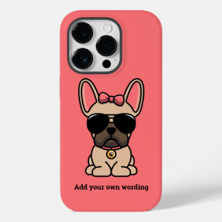 Female Fawn French Bulldog Case-Mate iPhone 14 Pro Case
