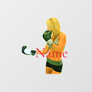 Female Fitness Model boxing Thunder_Cove