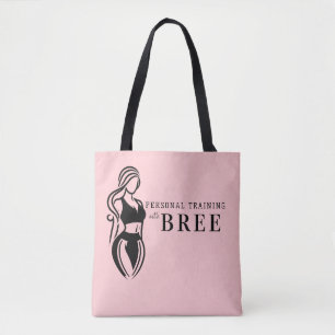 Female Fitness Personal Training Minimalist Tote Bag