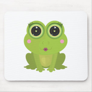 Female Frog Mouse Pad