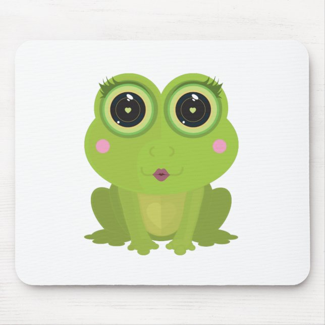 Female Frog Mouse Pad (Front)