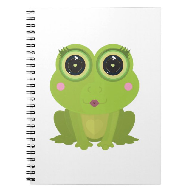 Female Frog Notebook (Front)