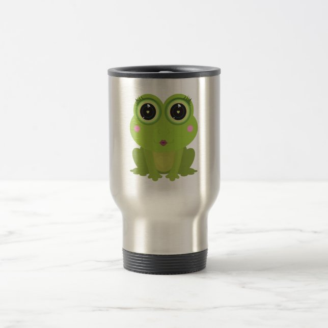 Female Frog Travel Mug (Center)