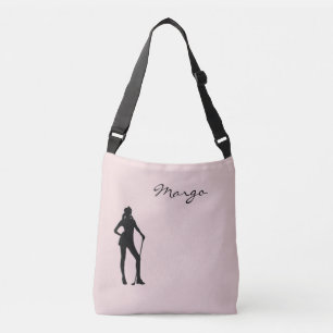 Female Golf Pink Sport Crossbody Bag
