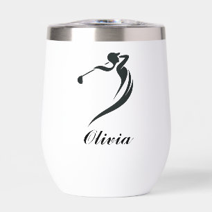 Female Golfer Personalised
