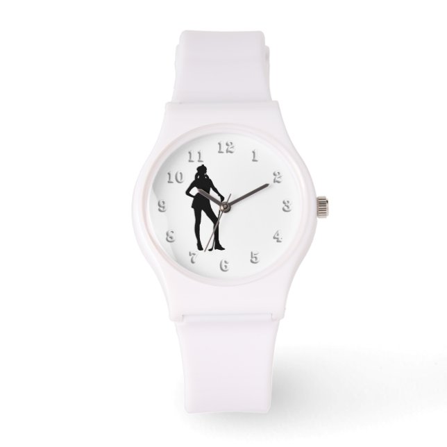 Female Golfer Sport Watch (Front)