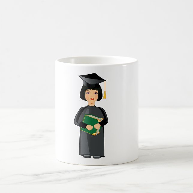 Female Graduate Coffee Mug (Creator Uploaded)