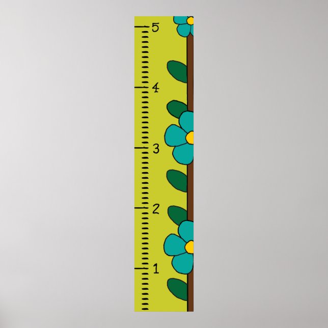 Female Growth Chart Ruler | My Growth (Front)