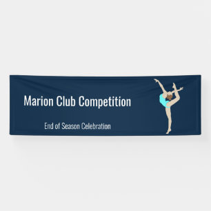 Female Gymnast Banner