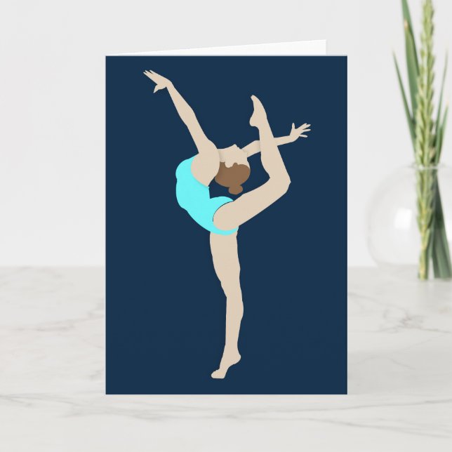 Female Gymnast Card (Front)