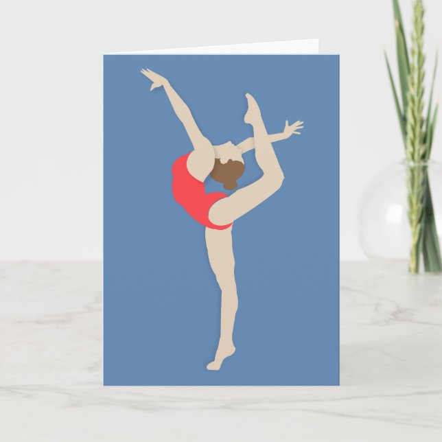 Female Gymnast Card (Front)