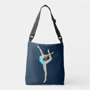 Female Gymnast Crossbody Bag