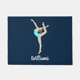 Female Gymnast Doormat