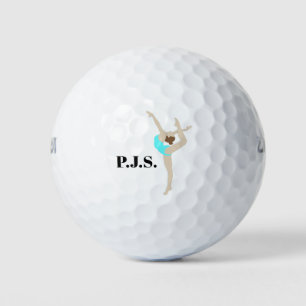 Female Gymnast Golf Balls
