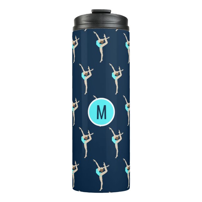 Female Gymnast Thermal Tumbler (Front)