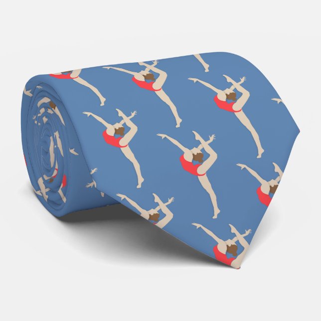 Female Gymnast Tie (Rolled)
