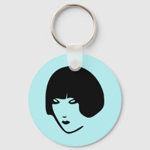 Female Head Key Ring