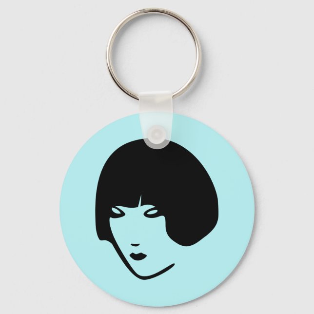 Female Head Key Ring (Front)