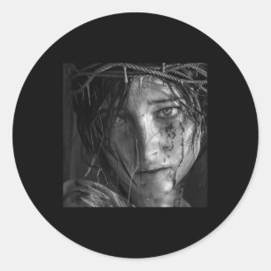 Female Jesus, Christianity, Womens Movement, Chris Classic Round Sticker