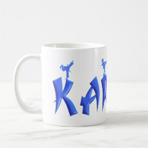 FEMALE KARATE COFFEE MUG