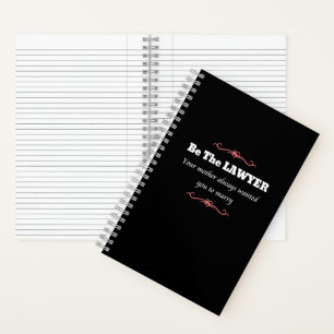 Female Lawyer - Motivational Mindset, Feminist Notebook